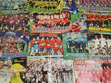 Коллекция плакатов волейболистов футболистов Левандовски Футбольный комплект Легии