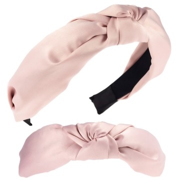 Ширина атласной ширины для волос шириной широкая розовая