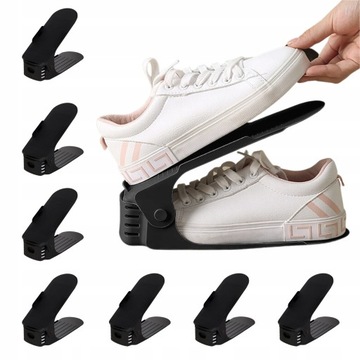 10 ПОЛОК ДЛЯ ОБУВИ, РЕГУЛИРУЕМАЯ ПОЛКА-ОРГАНИЗАТОР ДЛЯ ГАРДЕРОБА В ПРИХОЖЕЙ