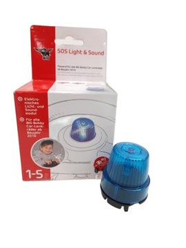 ŚWIATEŁKO Z DŹWIĘKIEM NIEBIESKIE DO JEŹDZIKA