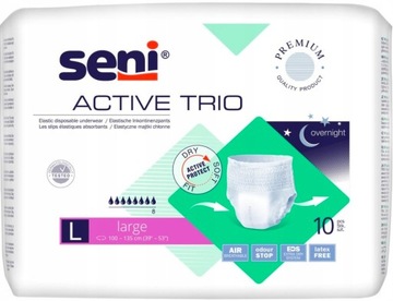 Majtki chłonne Seni Active Trio Large 10 szt.