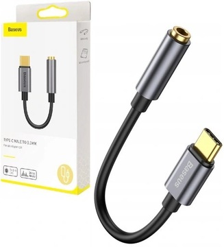 АДАПТЕР BASEUS АУДИО AUX КАБЕЛЬ USB-C НА МИНИ-ДЖЕК 3,5 ММ