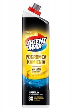 PŁYN DO WC AGENT MAX POGROMCA KAMIENIA FRESH