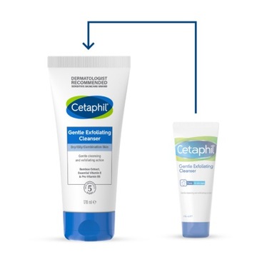 Zestaw Cetaphil EM Emulsja 236 ml i Delikatny żel