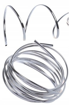 Кромка хромированная, бортики 7х10мм под кромку 3-4мм.