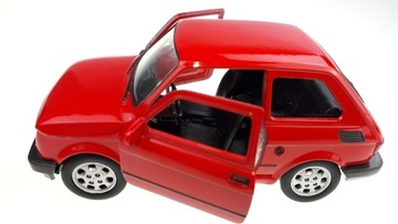 WELLY FIAT 126p MALUCH RED 1:34 LEGENDS OF PRL НОВАЯ МОДЕЛЬ МЕТАЛЛ 42372