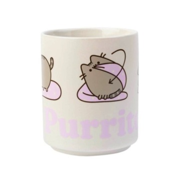 Кружка Pusheen Purrito Cat Retro 350 мл Для кофе Подарок подростку