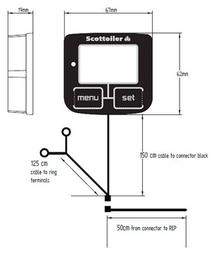 SCOTTOILER ESYSTEM V3.1 AUTOMATYCZNA OLEJARKA DO ŁAŃCUCHA MOTOCYKLA