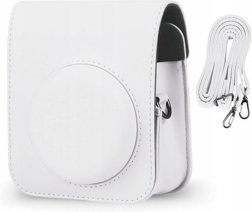 ELEGANCKIE ETUI CASE TORBA DO FUJIFILM INSTAX MINI 12 POKROWIEC BIAŁE