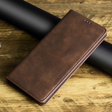 ETUI SKÓRZANE MAGNET DO MOTOROLA G10 G20 G30 SZKŁO