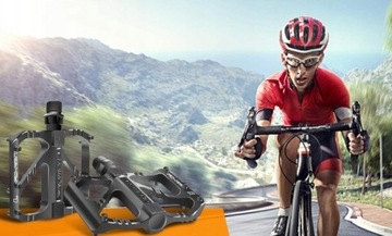 ВЕЛОСИПЕДНЫЕ ПЕДАЛИ ПЛАТФОРМА, ЛЕГКИЙ АЛЮМИНИЕВЫЙ MTB BMX, ПРОЧНЫЙ МЕТАЛЛ