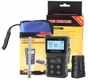 Tester sieci NOYAFA NF-488 PoE 802.3af 802.3at