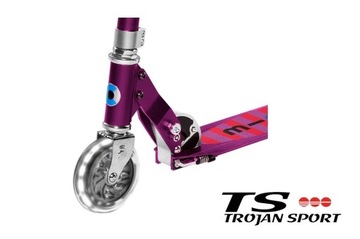 СКУТЕР MICRO SPRITE со светодиодной фиолетовой полосой SA0219