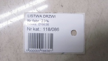 C3 AIRCROSS LIŠTA ZHRNUJÍCÍ LEVÝ PŘEDNÍ 17-19 86