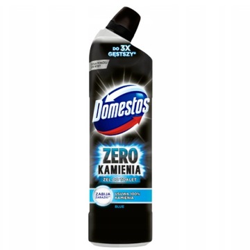 DOMESTOS Zero Żel do toalet Blue 750ml
