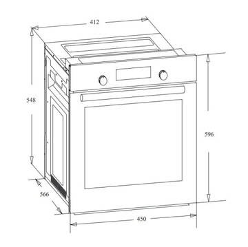 Комплект KERNAU KBO0946SKB + KGH4346B + KBH0145B Черная стеклянная линия 45см
