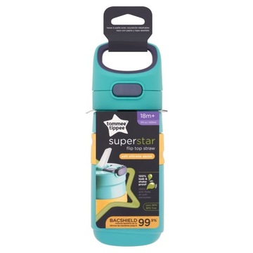 Tommee tippee bidon 18m słomka 500ml morski