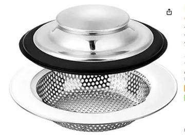 1 КОМПЛЕКТ СИТКА ДЛЯ РАКОВИНЫ ИЗ НЕРЖАВЕЮЩЕЙ СТАЛИ КУХОННАЯ МОЙКА