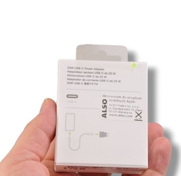 БЫСТРОЕ ЗАРЯДНОЕ УСТРОЙСТВО 20 Вт USB тип C FAST APPLE IPHONE 8 X 11 12 13 14 15 И ДРУГИЕ