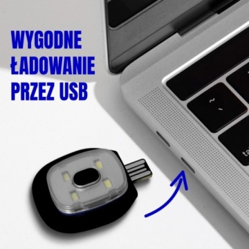 Зимняя шапка с фонариком 4xLED SAFE