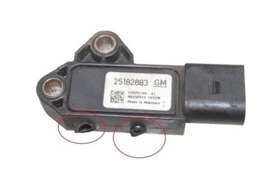 SENZOR TLAKU DPF CHEVROLET CAPTIVA (C100, C140) 25182883 2.2L DIESEL