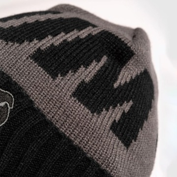 Зимняя шапка Venum Elite Beanie серо-черная