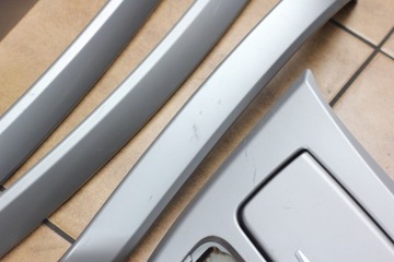 Декоративные планки, серебристый декор BMW E90 E91 EU Europa Navigation CCC