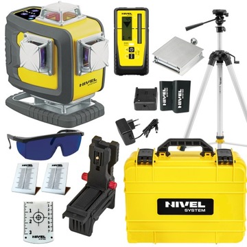 LASER KRZYŻOWY NIVEL CL4D-P FIOLETOWA+CZUJNIK