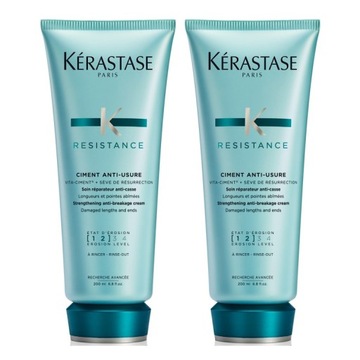 KERASTASE VITA CIMENT ODBUDOWUJĄCY CEMENT ZESTAW 2X200ml