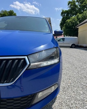 Skoda Fabia III Hatchback Facelifting 1.0 TSI 95KM 2021 Skoda Fabia 1.0 TSI DSG Bogata wersja Gwarancja Salon PL FV23 Benzyna 95KM, zdjęcie 8