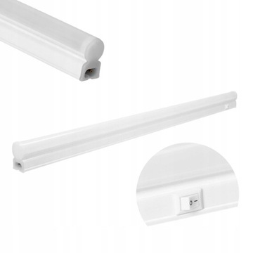 OŚWIETLENIE PODSZAFKOWE LED DO KUCHNI LISTWA PODSZAFKOWA LINIOWA 4W 57cm
