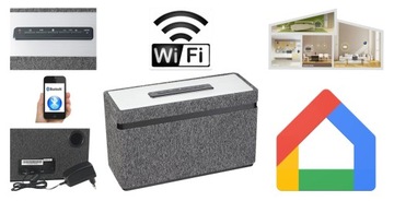 GŁOŚNIK BLUETOOTH MULTIROOM WIFI WLAN CHROMECAST GOOGLE HOME SUPER JAKOŚC