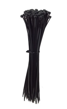 ПРОЧНЫЕ КАБЕЛЬНЫЕ Стяжки ЧЕРНАЯ ЛЕНТА 7,6Х450 100 ШТ.