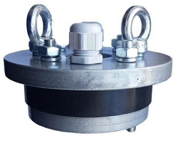 Głowica studzienna 110/32 mm metalowa przelotowa 411