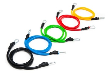 Набор реабилитационных тренировочных эспандеров 11 в 1.