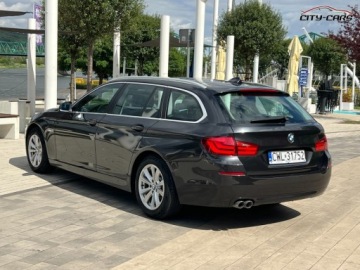 BMW Seria 5 F10-F11 Touring 520d 184KM 2012 BMW Seria 5 2012r. Automat 184KM 2.0 Diesel 184KM, zdjęcie 28