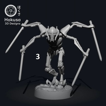 Модель Cyborg General подходит для игры Star Wars Legion 6.