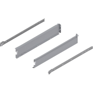 BLUM prowadnica do szuflad Metabox 86/270 szary