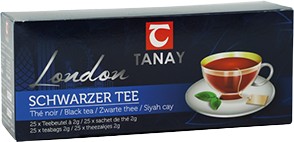 Herbata Tanay London czarna, ekspresowa – 25 szt.