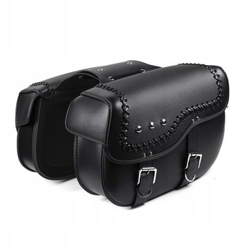 СУМКИ БОКОВЫЕ ДЛЯ МОТОЦИКЛА, КОЖА, 40x16x29см