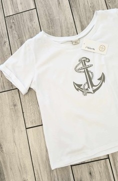 T-shirt Anchor - By o la la...! S Khaki