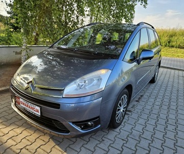 Citroen Grand C4 Picasso I 1.8 16V 125KM 2007 Citroen C4 Grand Picasso 1.8i GAZ 7 Osób, zdjęcie 2