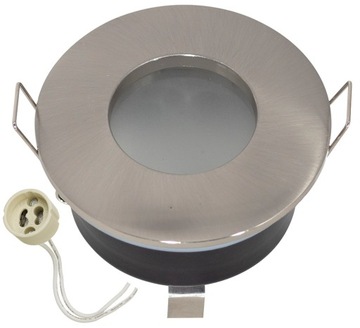 Герметичный светильник IP44 + светодиодный потолок GU10 5W