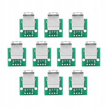 10 SZT. GNIAZDO USB B 4 PIN PCB PŁYTKA ZŁĄCZE ŻEŃSKIE