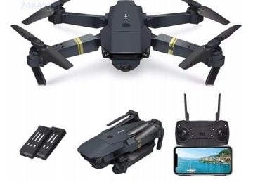 DRON Z KAMERĄ Dual 2.4 GHz Wifi APLIKACJA 2 KAMERY QUADCOPTER ZABAWKA