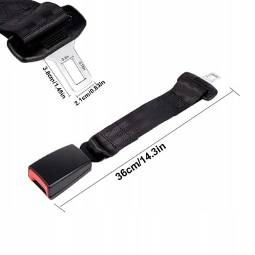 АДАПТЕР ДЛЯ УДЛИНЕНИЯ РЕМНЯ БЕЗОПАСНОСТИ СЕРТИФИКАТ 36 СМ