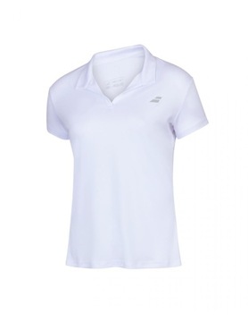 KOSZULKA BABOLAT PLAY POLO GIRL WHITE 140