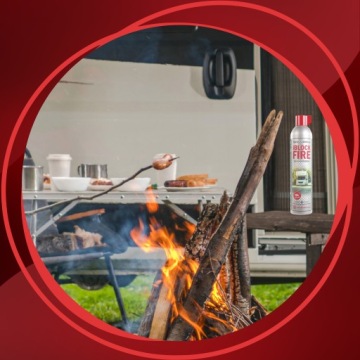 iBlockFIRE ОГНЕТУШАЩИЙ СПРЕЙ ДЛЯ КЕМПЕРОВ BIO ABCFE ОГНЕТУШИТЕЛЬ 600 мл.