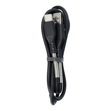 Кабель FORCELL CARBON USB — USB-C 2.0 18 Вт CB-02A 1 м для Android Auto 100 см