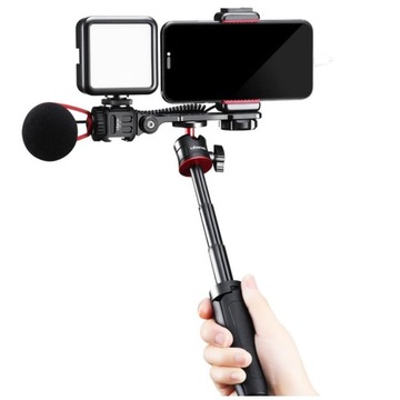 Крепление-адаптер для микрофона, светодиодной лампы, смартфона, телефона